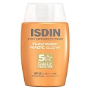 Купить Isdin 143747 Солнцезащитный крем для лица Magic Glow SPF50 50ml 20x10x10 7ft.ru в интернет магазине Семь Футов