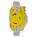 Купить Hubbell 36-HBL26CM10 Twist-Lock Сосуд 30A 125V Желтый 7ft.ru в интернет магазине Семь Футов