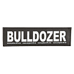 Trixie 151516 Bulldozer Этикетка ремня безопасности 2 единицы измерения Серебристый Black L