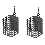 Mivardi M-CFS150 Cage Premium Square Кормушка фидерная прикормочная Серебристый 150 g