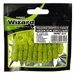 Wizard 86957-180 Мягкий приманка Harpex Twist Extra 50 mm 10 Единицы Lime