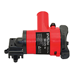 Помпа трюмная погружная Johnson Pump Low Boy Bilge Pump 1200 GPH 32-33103LB-01 12В 3А 73л/мин штуцер 19мм 146х81х72мм без DuraPort