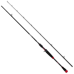 Berkley 1564304 Zilla Pike Удочка для мультипликатора Черный Black / Red 2.29 m 