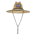 Pelagic 1205251002-kha-0 Шляпа Baja Straw Deluxe Khaki 15x10x5
