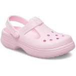 Crocs 210615-6zw-j2 Деревянные башмаки Classic Mary Jane Pink Milk 35x25x15 EU 33