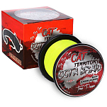 Mikado Z40Y-060 Cat Territory Octa Плетеная леска 600 м Желтый Yellow 0.600 mm 