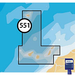 Navionics MSD_NAVP_5G551S2 Navionics MSD_NAVP_5G551S2+ Small SD Canary Islands and Madeira Голубой 5G551S2