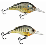 Live target BG57S102-UNIT Bluegill БГ 57С Плавающий воблеры 57 mm 7g Серебристый Metallic / Gloss