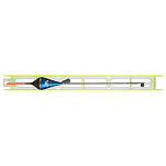 Mikado SMSZ-010-4.0 Set 010 H12 Плавать Голубой  Blue / Black 4 g 