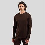 Odlo 112272-30910-S Базовый слой с коротким рукавом Merino 160 Коричневый Fudge S