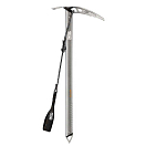 Купить Petzl U01B075 Glacier Ледоруб Серебристый  Silver 75 cm 7ft.ru в интернет магазине Семь Футов