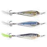 Live target FSJ50SK201 Flutter Shad Jigging Ложка 45 mm 11g  Silver / Blue