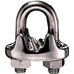 Plastimo 400247 Проволока Cable Зажим Зажим  Silver 6 mm