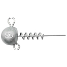 Купить Джиг-головка Savage Gear Corkscrew Ballhead 74145 10гр цвет Silver 7ft.ru в интернет магазине Семь Футов