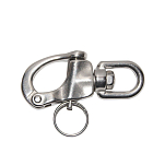Forniture nautiche italiane 606772 Spinnaker Карабин из нержавеющей стали Серебристый Silver 124 mm 