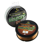Carp spirit 34CSACS470039 Velocity XS Карповая Ловля 1200 м Коричневый Lo-Vis Brown 0.220 mm 