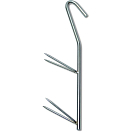 Купить Zebco 6251011 V Smoke Hook 5 Units Серебристый  Silver 7ft.ru в интернет магазине Семь Футов