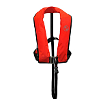 Автоматический надувной спасательный жилет Ocean Safety LIF7573 Kru XF 150 N красный со страховочным поясом