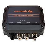 Em-trak NF-192 Ais Модель С 300 12-24V УКВ Сплиттер Бесцветный Black