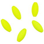 Mikado AM-SUR-KU03-15-Y Овальные плавающие бусины Желтый Yellow 15 x 7 mm 