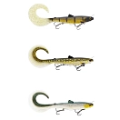 Купить Westin P211-644-149 Мягкий приманка Bullteez Curltail Inline Sinking 230g 330 mm Tiger Perch 7ft.ru в интернет магазине Семь Футов