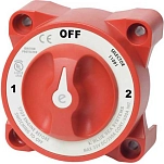 Blue sea systems dma-379 Переключатель аккумулятора 0-1-2 Red / White 12x12x10