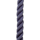 Купить Poly ropes POL1166042126 110 m Улучшенная веревка из полиэстера Серый Blue 26 mm  7ft.ru в интернет магазине Семь Футов