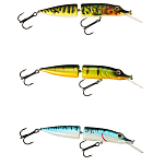 Mikado PWF-HN-12F-S48 Wobbler Harridan Floating Шарнирный гольян 120 Mm 15g Многоцветный S48