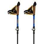 Asolo A24 22 Traveller DLX столбы  Black / Blue 110-130 cm