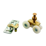 Jr products 342-20565 Опора для раздвижной двери Золотистый Gold / Grey