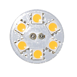 Led concept 4090322 G4 10-30V Тепло 6 Вел Лампочка Бесцветный White