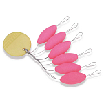 Akami 064052 Плавающие пробки Розовый  Pink Luominous 000 