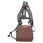 Mjoelner hunting 10214227301 система переноски бинокля Toke XL Dark Brown  Hunt