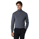 North sails 699157-0928-l Свитер с высоким воротом 12GG Medium Grey Melange 35x25x15