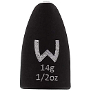 Купить Westin T38-628-010 Add-It Tugnsten Bullet Вести Черный  Matte Black 10.5 g  7ft.ru в интернет магазине Семь Футов