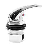 Elettrogas aravon 2424343 42 mm Водопроводный кран для душа Серебристый Silver