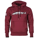 Купить Taimen 10086342 Толстовка с капюшоном Menza  Burgundy L 7ft.ru в интернет магазине Семь Футов