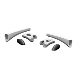 Oakley 06-212 Flak Jacket Accessory устанавливать White