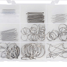 Набор шплинтов V4A / 114 предметов