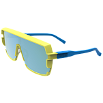 Спортивные очки HILX Youngblood Matte Yellow Blue / Light Blue Lens, hyb00711-ybbl8