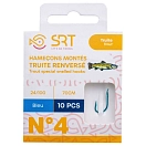 Купить Sert SETAN0076-0006-20 крючок с бородкой Special Trout 70 cm 0.200 mm Бесцветный Blue 6 7ft.ru в интернет магазине Семь Футов
