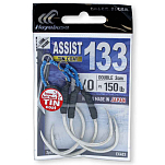 Hayabusa HAYAMEX40360 Assist hook 133 20 mm  Grey 6/0