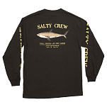 Salty crew 20135070-BLK-M Футболка с длинным рукавом Bruce Коричневый Black M