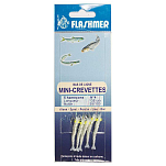 Flashmer KVL4R Mini-Crevettes Рыболовное Перо Бесцветный R