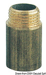 Удлинитель латунный 3/8" x 20 мм типа "папа - мама", Osculati 17.278.04