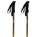 Asolo A24 09 Glacier столбы  Black 64-135 cm