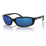 Costa 06S7001-00030259 Brine Readers Поляризованные Очки 11 Matte Black 1 Blue Mirror 580P C-Mate +1.50/CAT3