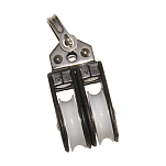Viadana 7878038 Сферы двойной шкив  Black / White 12 mm 