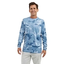 Купить Pelagic 1015251003-SLT-XXL Футболка с длинным рукавом с защитой от ультрафиолета Vaportek Brush Camo Slate 2XL 7ft.ru в интернет магазине Семь Футов