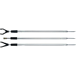 Mivardi M-ABSAS125 Алюминий Spigot Bankstick Серебристый 125 cm 